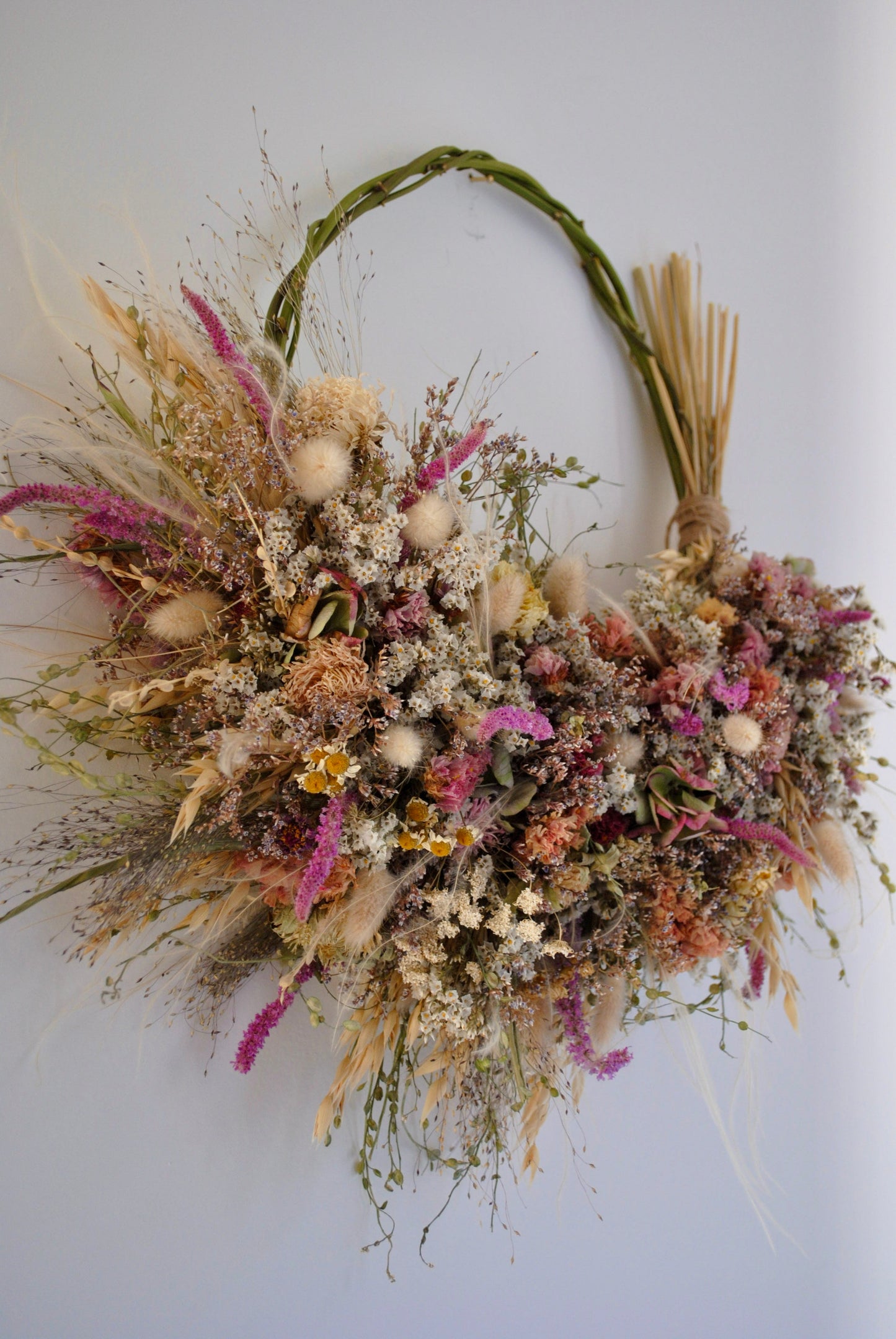 Bespoke Half Moon Wreath