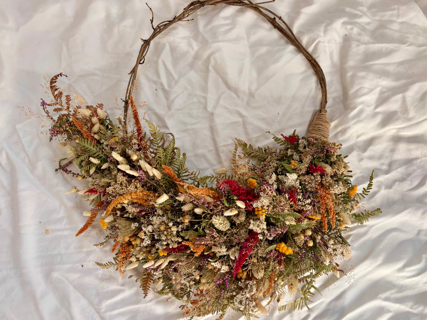 Half Moon Wreath - Autumn Sunset