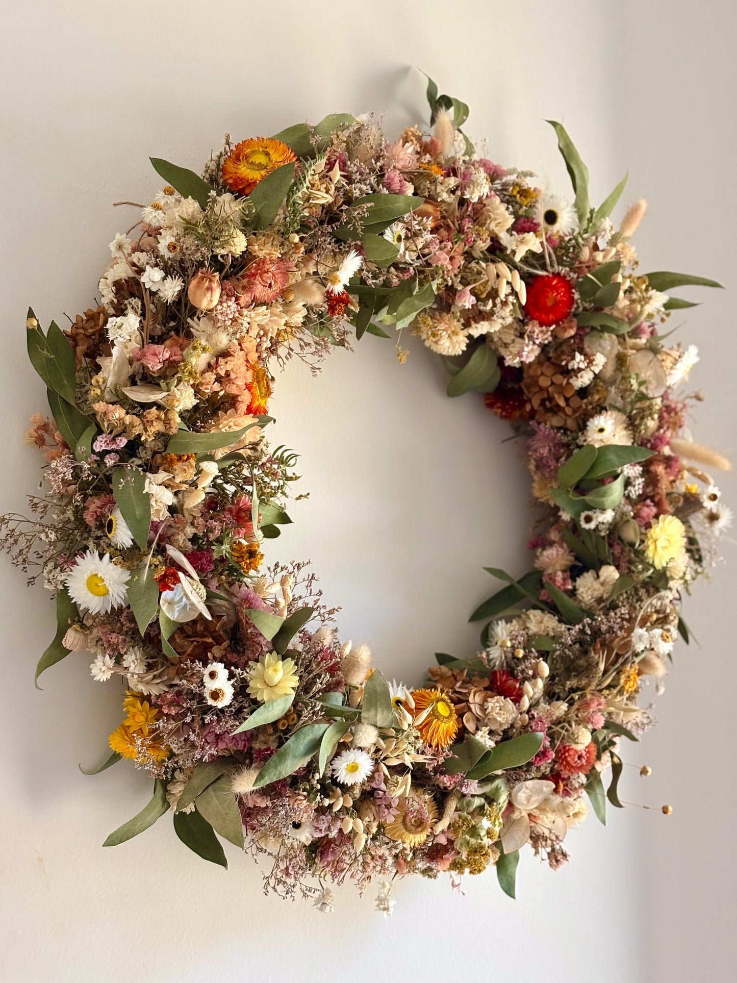 Large Full Circle Wreath - All the flowers