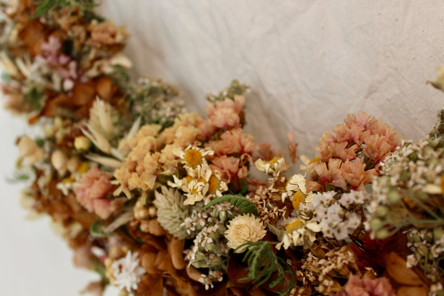 Half Moon Wreath - Cinnamon