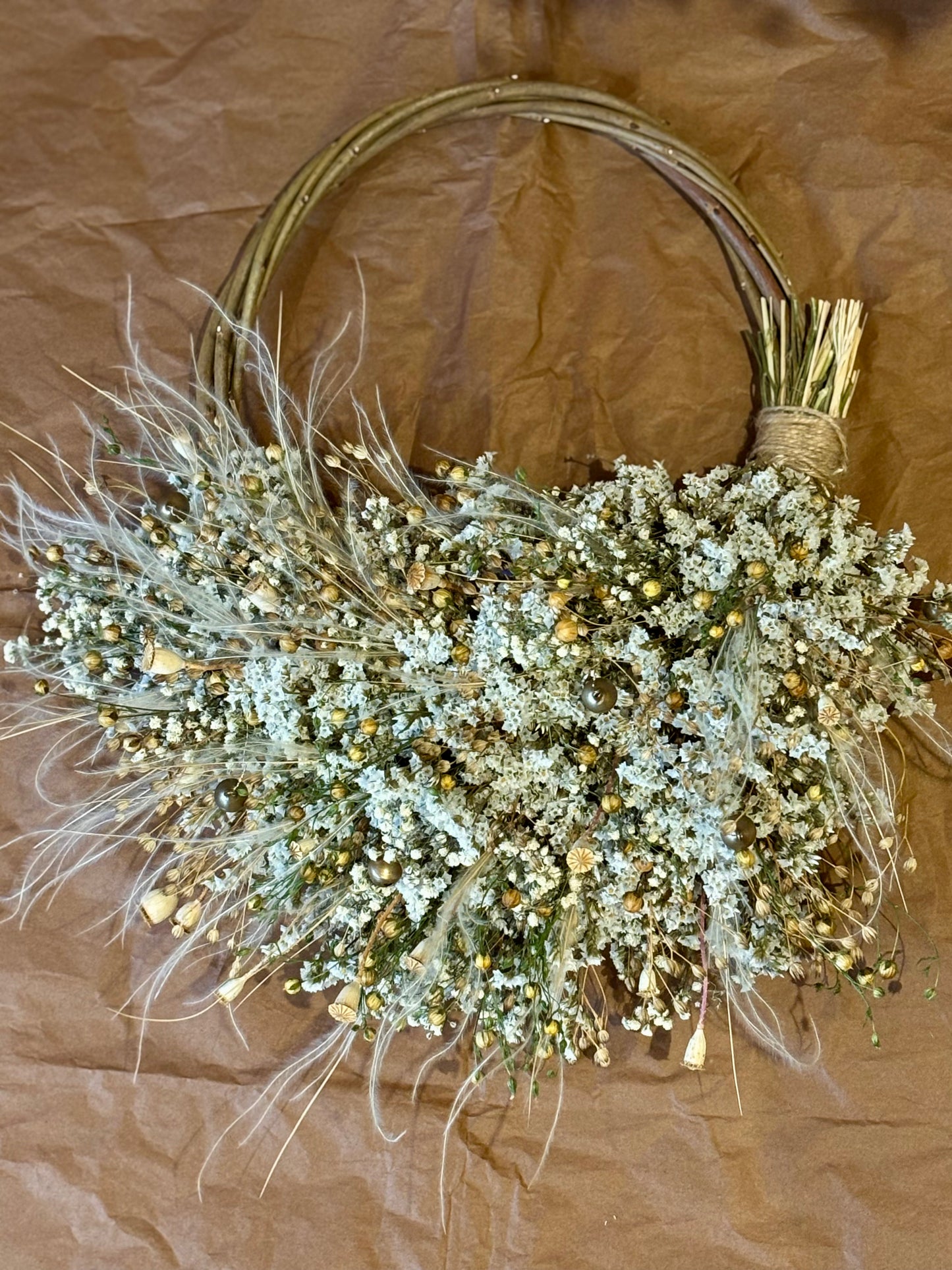 Festive White Wreath