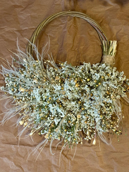 Festive White Wreath