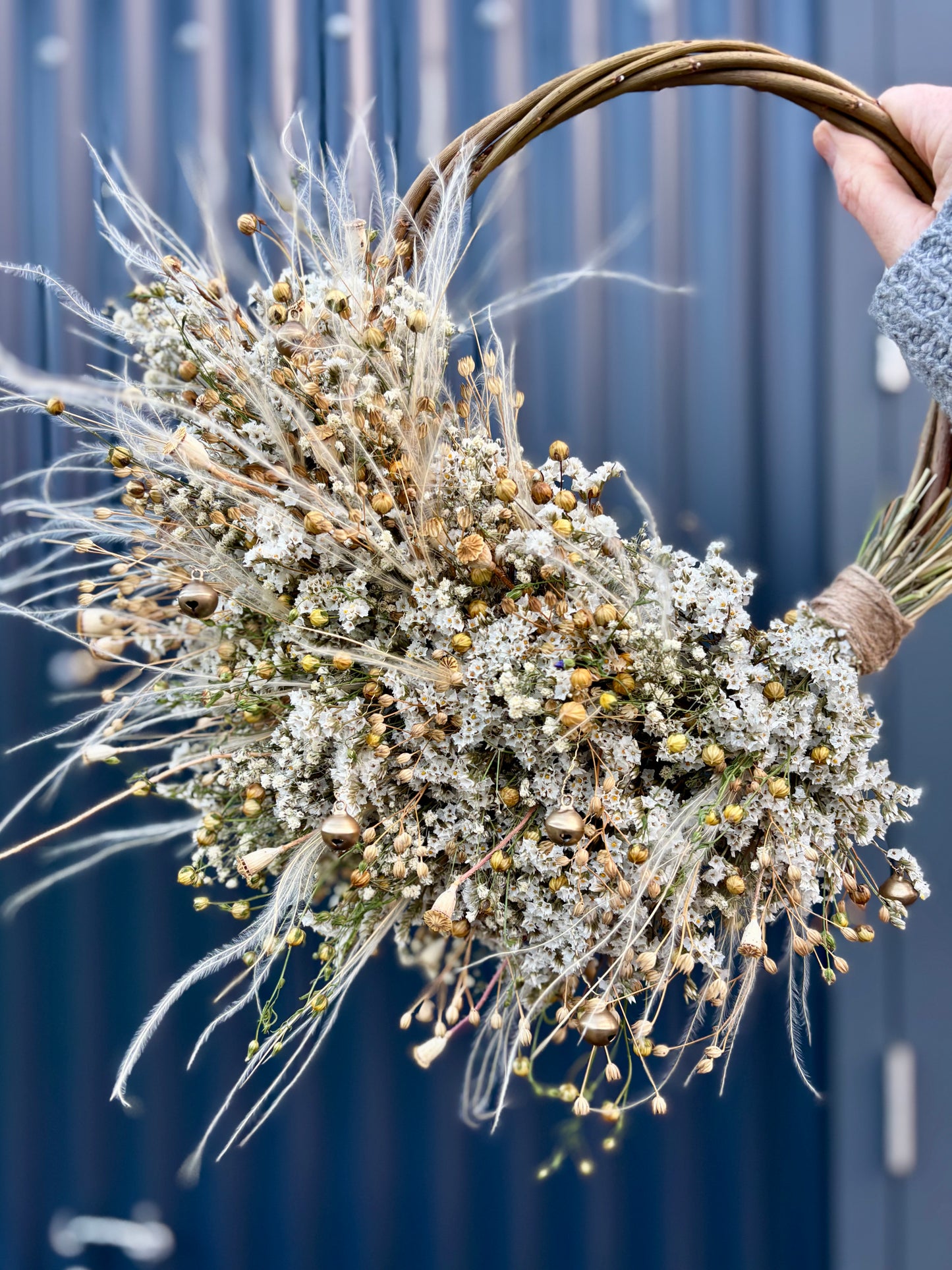 Festive White Wreath