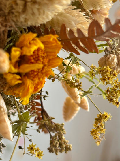 Mini Autumn Flower Clouds - Set of 3