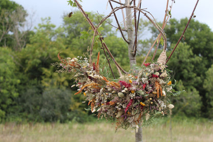 Half Moon Wreath - Autumn Sunset